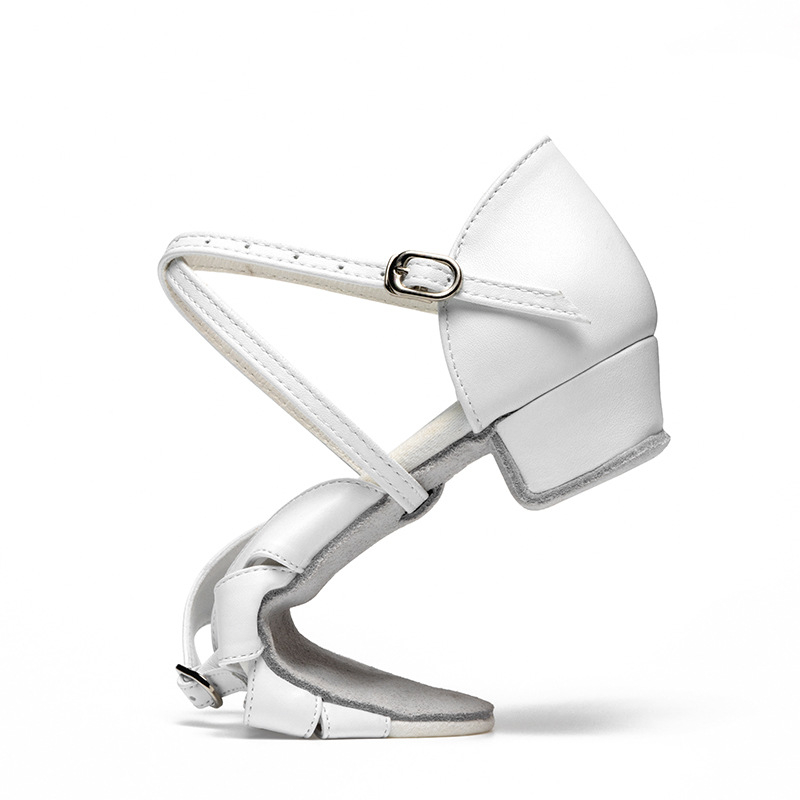 Dječje latinsko plesne cipele za djevojčice, gornji dio od sintetičke kože, potplat od brušene kože, lagane