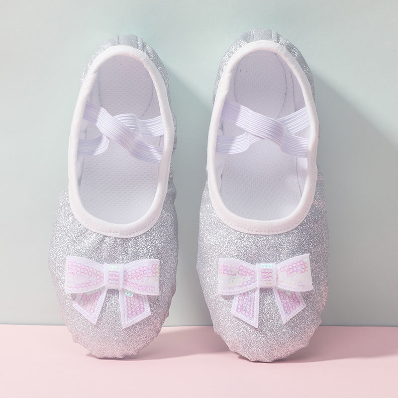 Dječje baletne cipele za djevojčice, mekani potplat, pamuk gornji dio, za plesnu vježbu