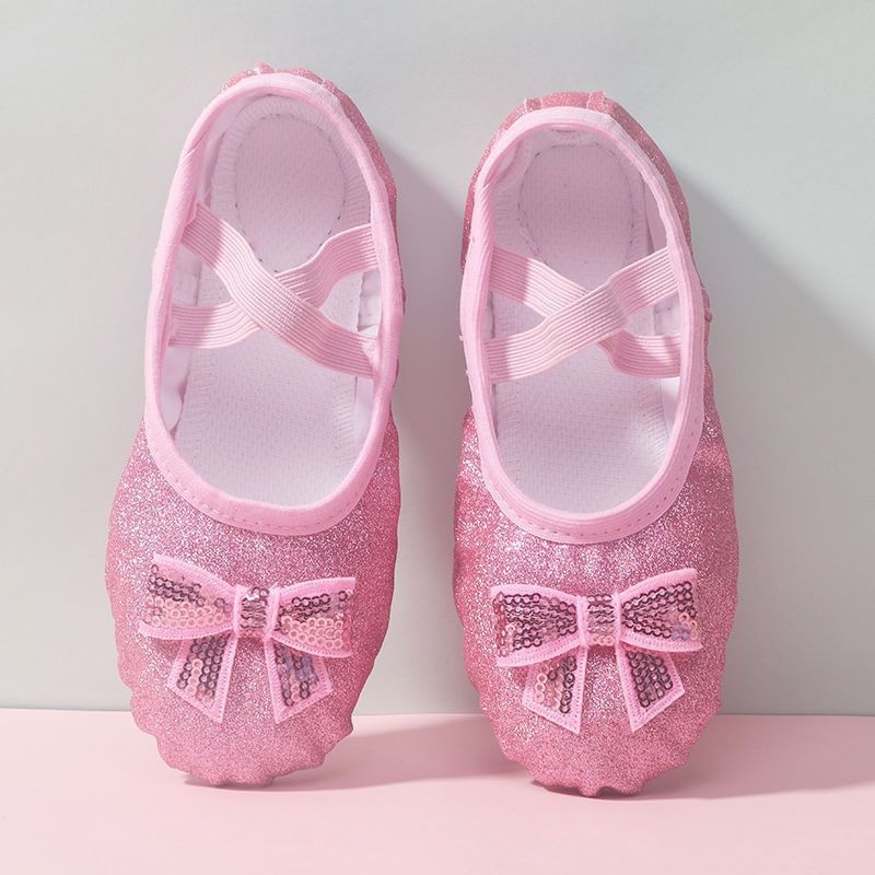 Dječje baletne cipele za djevojčice, mekani potplat, pamuk gornji dio, za plesnu vježbu
