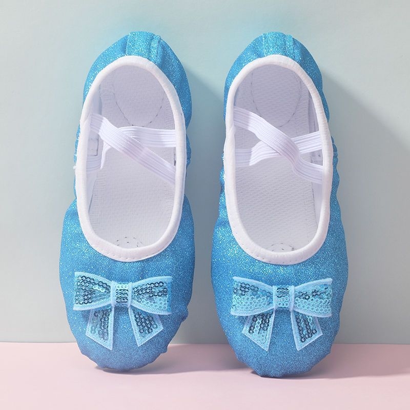 Dječje baletne cipele za djevojčice, mekani potplat, pamuk gornji dio, za plesnu vježbu