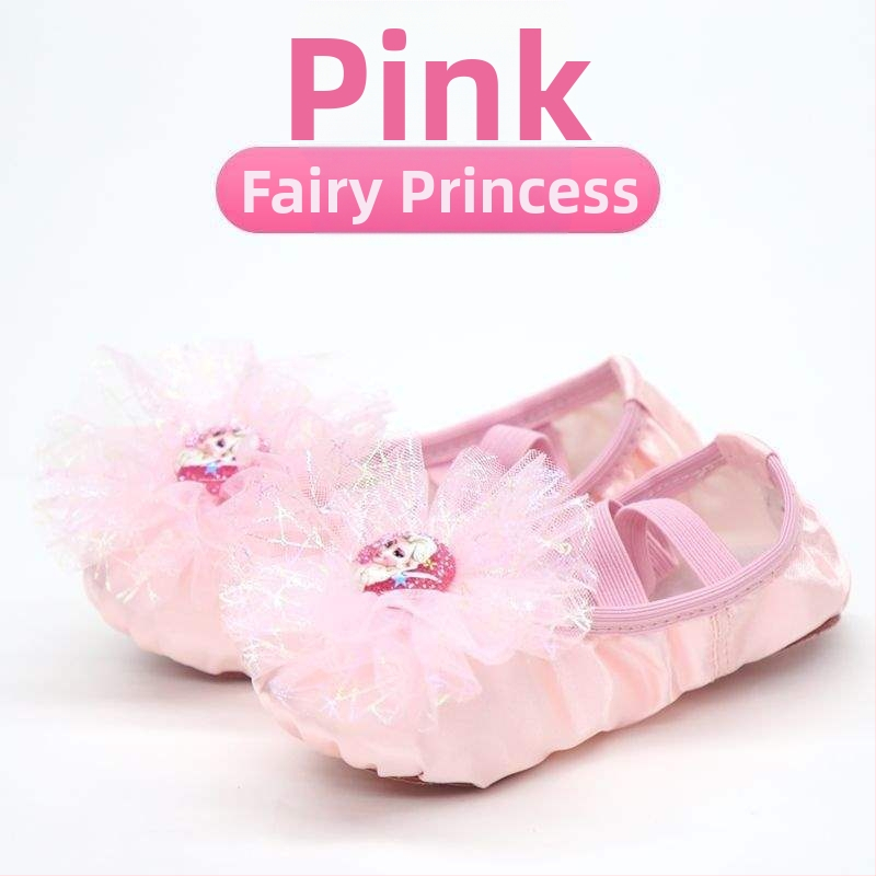 Vaikų šokių bateliai mergaitei, šilko viršus, minkšta pada, princesės stilius, Pekinės operos šokiui (Amžius: 2 metai; Viršus: šilkas; Minkšta pada; Stilius: princesė; Šokis: Pekinės operos)