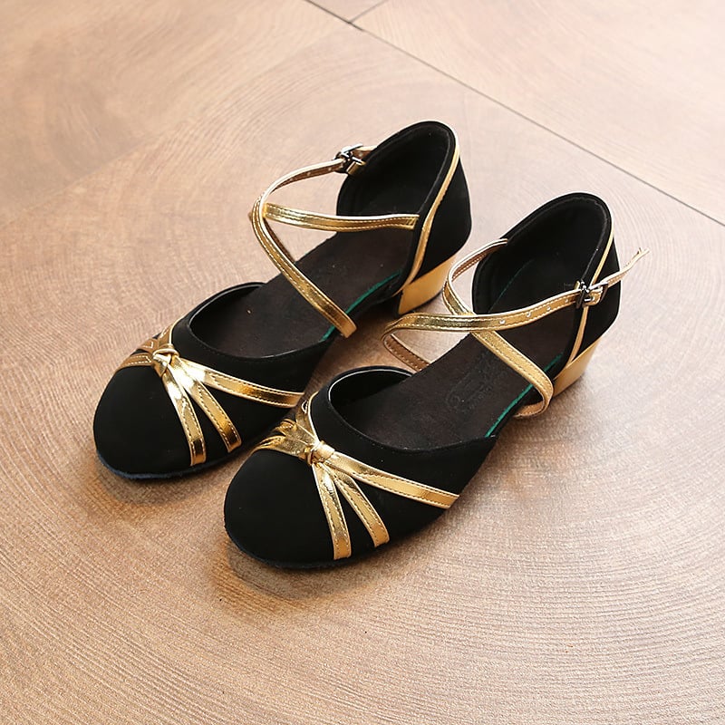 Pantofi de dans latino pentru copii Cha Cha – talpă moale