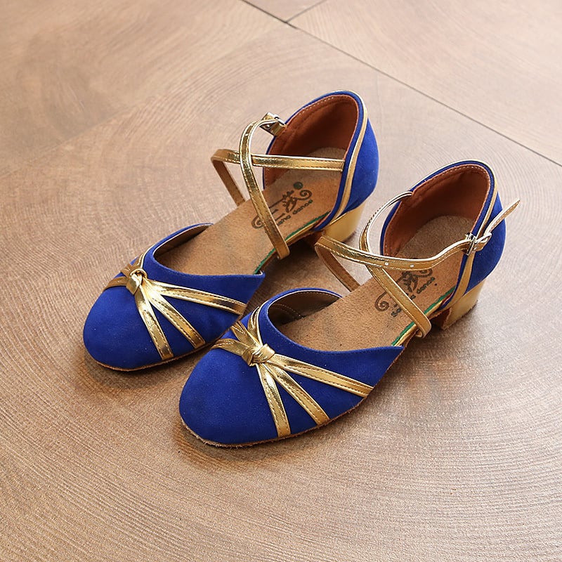 Pantofi de dans latino pentru copii Cha Cha – talpă moale