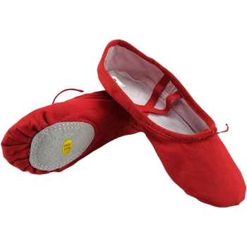 Παπούτσια Χορού για Μπαλέτο - Ελαφριά, Αναπνέοντα, Άνω μέρος από Βαμβάκι, Σόλα από Δέρμα Αγελάδας, Unisex