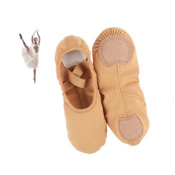 Plesne cipele – gornji dio Lycra Stretch, kožna potplata; prozračna, lagana, otporna na habanje; za balet, moderni ples i latino ples (odrasli, unisex)