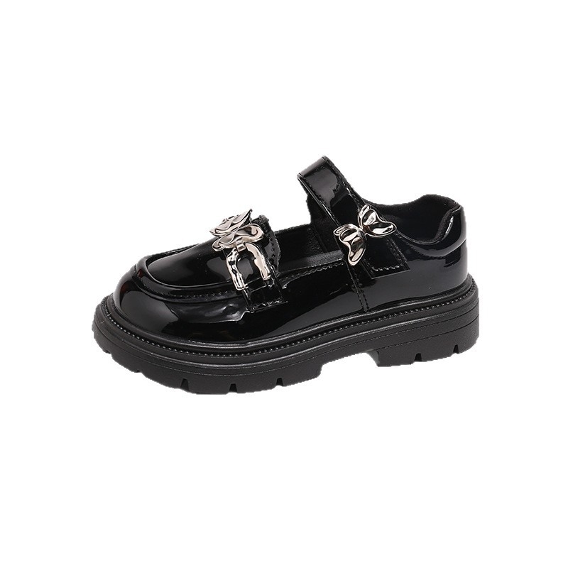 Dječje PU balerinke za djevojčice s Velcro kopčanjem - niski gornji dio, gumeni potplat, uzrast 1–3 godina