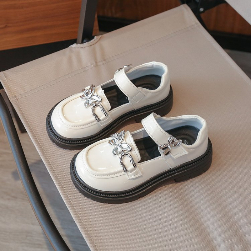 Dječje PU balerinke za djevojčice s Velcro kopčanjem - niski gornji dio, gumeni potplat, uzrast 1–3 godina