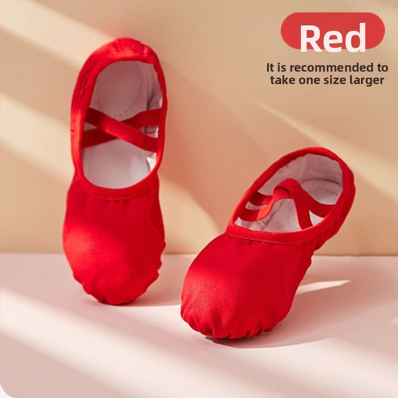 Gyerekeknek szóló táncipapucs, puha talppal, cipőfűző nélkül, macska mancsa mintázat, lélegző, csúszásmentes talp