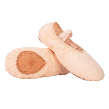 Dječje platnene baletanke za ples, unisex, sa vezicama, za balet, moderni i latino ples