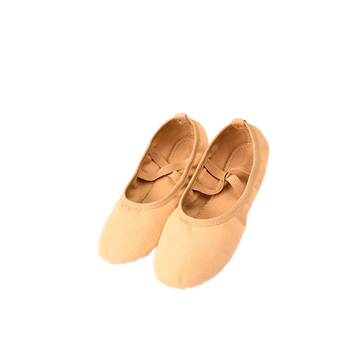Tánc cipő vászon felsőrésszel és bőr talppal balett, modern tánc és latin tánc számára - lélegző, könnyű