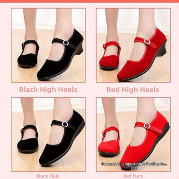 Etniniai Yangko šokių bateliai mergaitei, švelni padas, viršutinė dalis iš ultra-fine pluošto, etninio stiliaus, Pekino operai, vaikams iki 2 metų