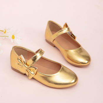 Mergaitėms princesės bateliai, dirbtinio PU viršus, minkšta padas, kaspinėlis, 7–12 metų, moteriškas, šokių bateliai