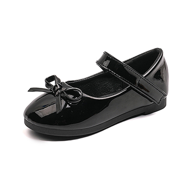 Mergaitei odiniai bateliai, viršus mikropluošto oda, vidpadis PU, vidus PU, padas guma, Velcro užsegimas