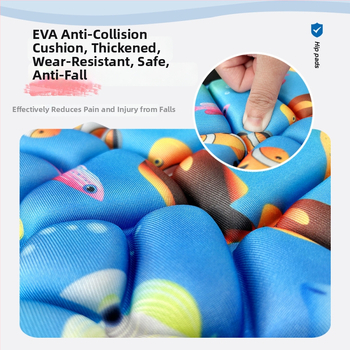 Bērnu gurnu aizsargājošā spilvena komplekts slēpošanai un roleriem — putu triecienu absorbēšana, Velcro aizdare, sporta aizsardzība