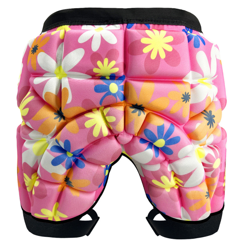 Bērnu gurnu aizsargājošā spilvena komplekts slēpošanai un roleriem — putu triecienu absorbēšana, Velcro aizdare, sporta aizsardzība