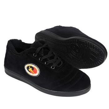 Unisex siseruumide fitness jalanõud talveks, madal varvas, paksu voodriga sisemine, tekstiilne pealmine, TPR talla