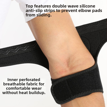 Alkūnės apsauga sportui – poliesterio pluoštas, alkūnės apsauga, tinkama taktiškai šliaužti, šokiui ir kamuolių žaidimams