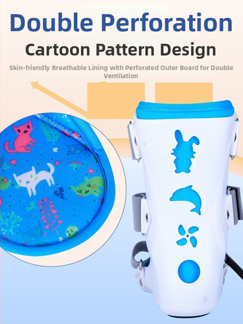 Παιδικός νάρθηκας αστραγάλου – υποστήριξη σε διάστρεμμα, διόρθωση βαλγού, PP υλικό