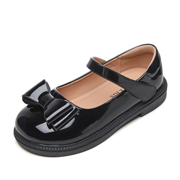 Dječje Mary Jane cipele za djevojčice, mekana potplata, Velcro zatvaranje, prinčevski stil, sintetički gornji dio, ljetno izdanje 2025