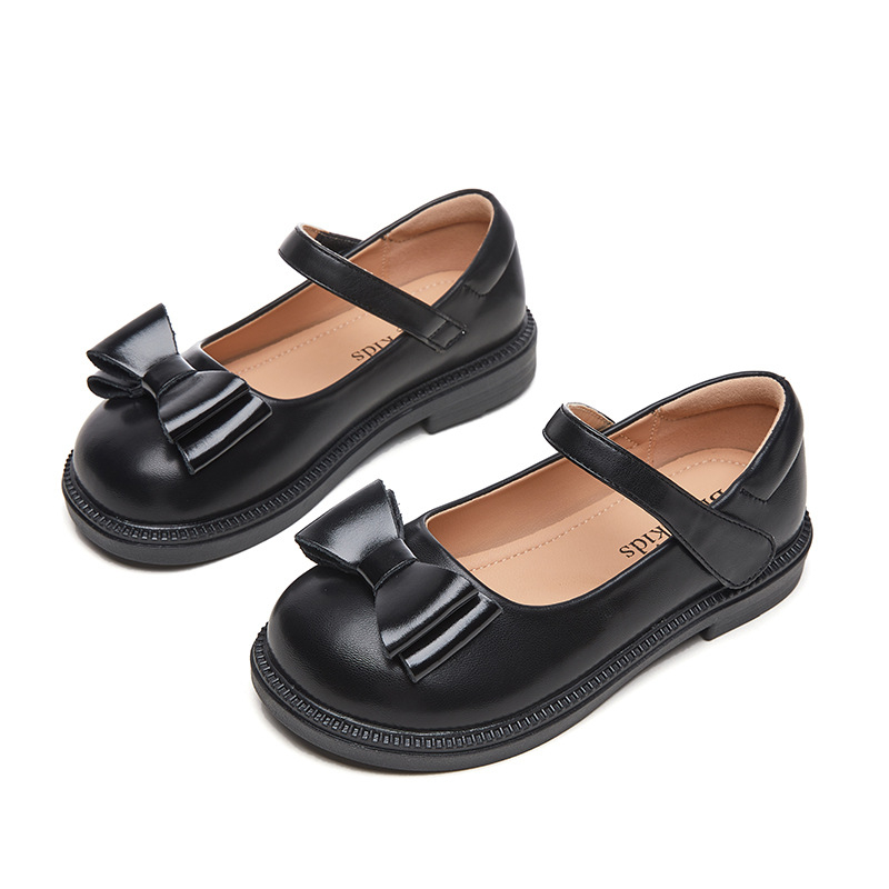 Dječje Mary Jane cipele za djevojčice, mekana potplata, Velcro zatvaranje, prinčevski stil, sintetički gornji dio, ljetno izdanje 2025