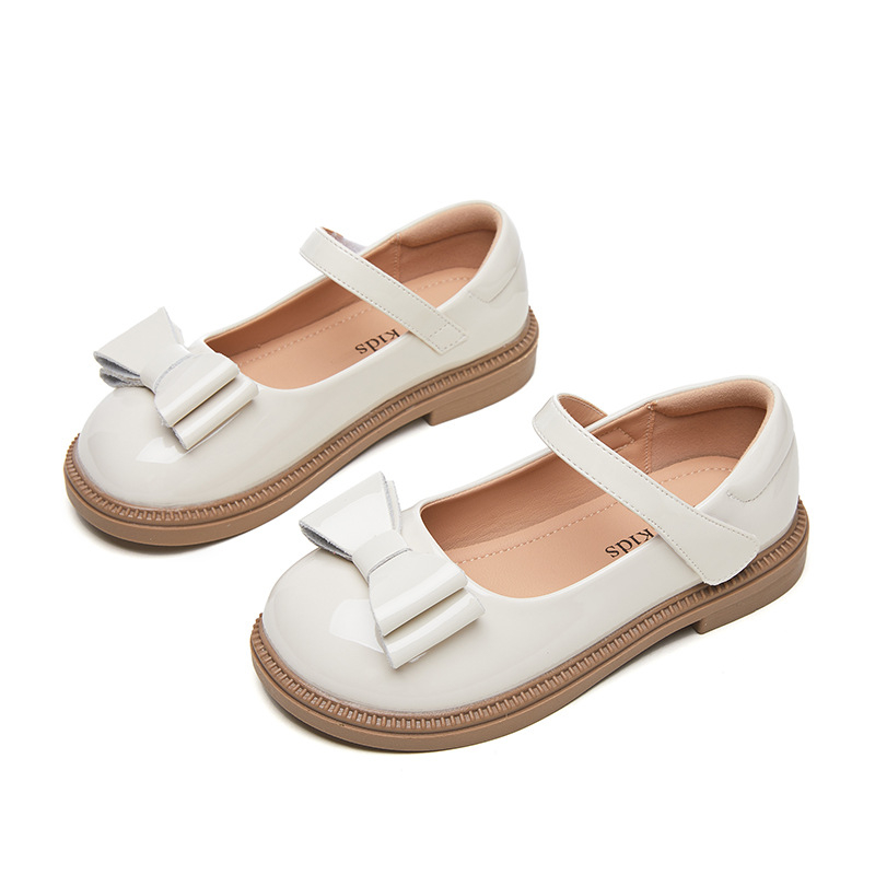 Dječje Mary Jane cipele za djevojčice, mekana potplata, Velcro zatvaranje, prinčevski stil, sintetički gornji dio, ljetno izdanje 2025