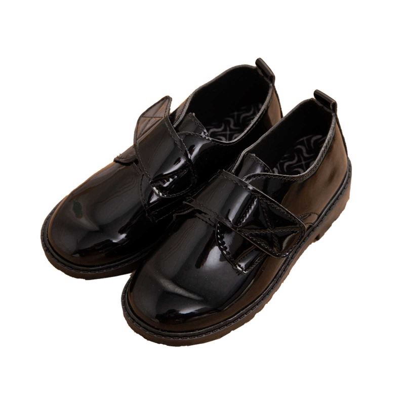 Dječje scenske tenisice s Velcro zatvaračem, gornji dio od umjetne PU, plastična potplat, ulošak od umjetne kože