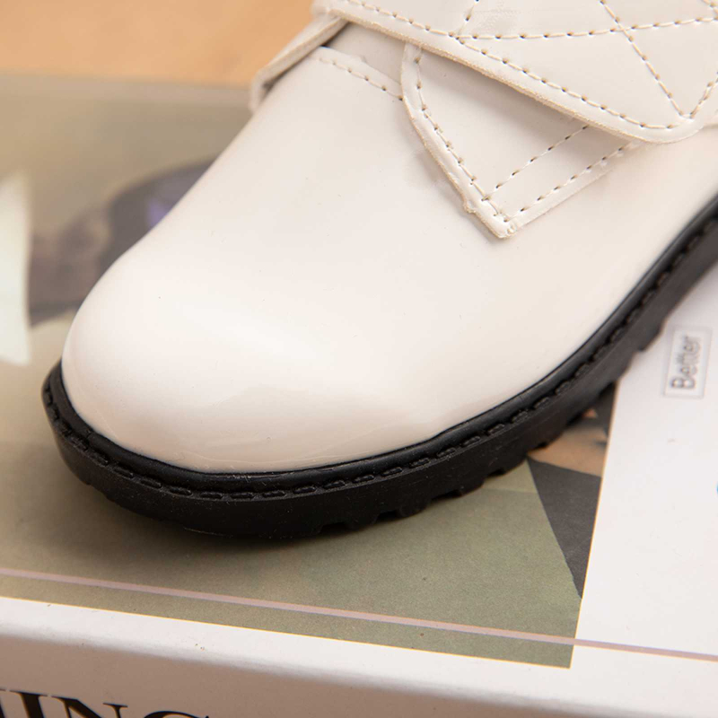 Dječje scenske tenisice s Velcro zatvaračem, gornji dio od umjetne PU, plastična potplat, ulošak od umjetne kože