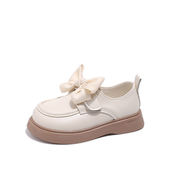 Dječje PU kožne loaferice, prozračne, s Velcro zatvaranjem, jednobojne, princes stil