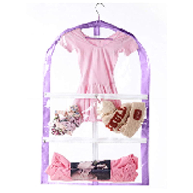 Skaidrus PVC apsaugos komplektas vaikų šokių drabužiams, batams ir kojinėms saugoti – dulkių ir drėgmės apsauga