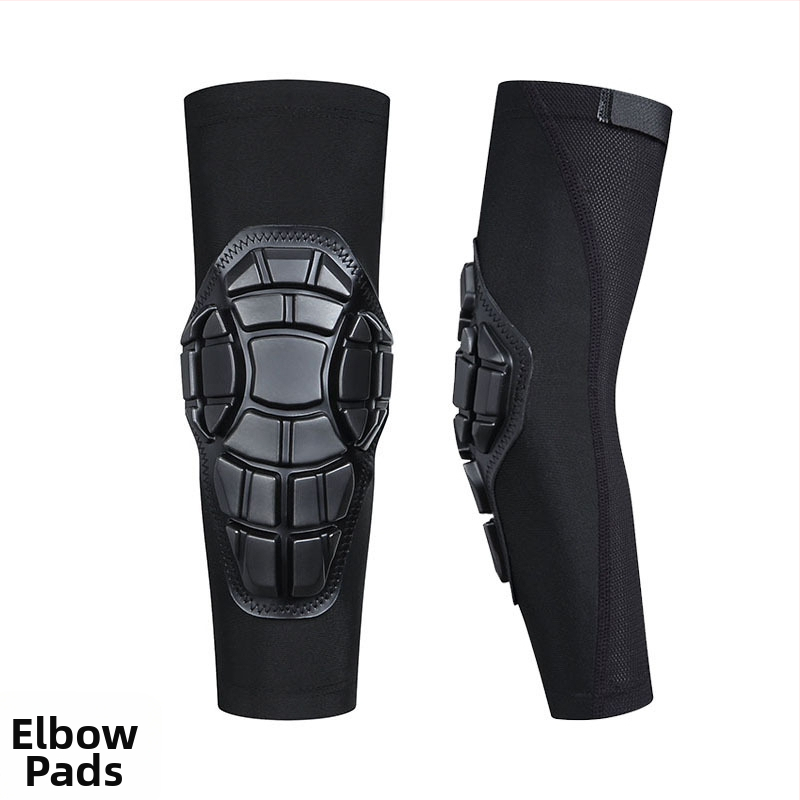 Bērnu aizsargaprīkojums skrituļslidošanai – ceļgalu un elkoņu aizsargi, galvenais materiāls: gumija, piemērots slidošanai