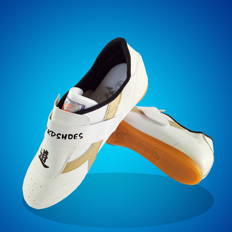 Gyerekeknek szóló beltéri edzőcipő, Velcro-zárás, lélegző, könnyű, csúszásmentes, talp marháinak inakból