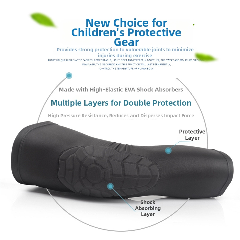 Νεανικά προστατευτικά γόνατα για αθλήματα - Spandex και πολυεστέρας, κατάλληλα για μπάσκετ, ποδόσφαιρο και ποδηλασία