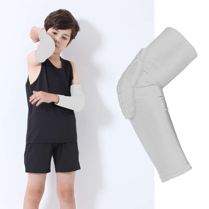 Νεανικά προστατευτικά γόνατα για αθλήματα - Spandex και πολυεστέρας, κατάλληλα για μπάσκετ, ποδόσφαιρο και ποδηλασία