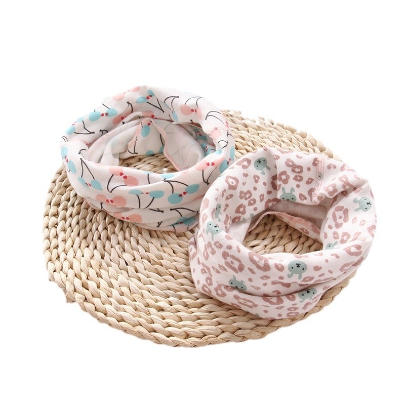 Dječji zimski šal od čistog pamuka, karikatura uzorak, pulover Cape stil, topao, jacquard izrada, prilagodljivo