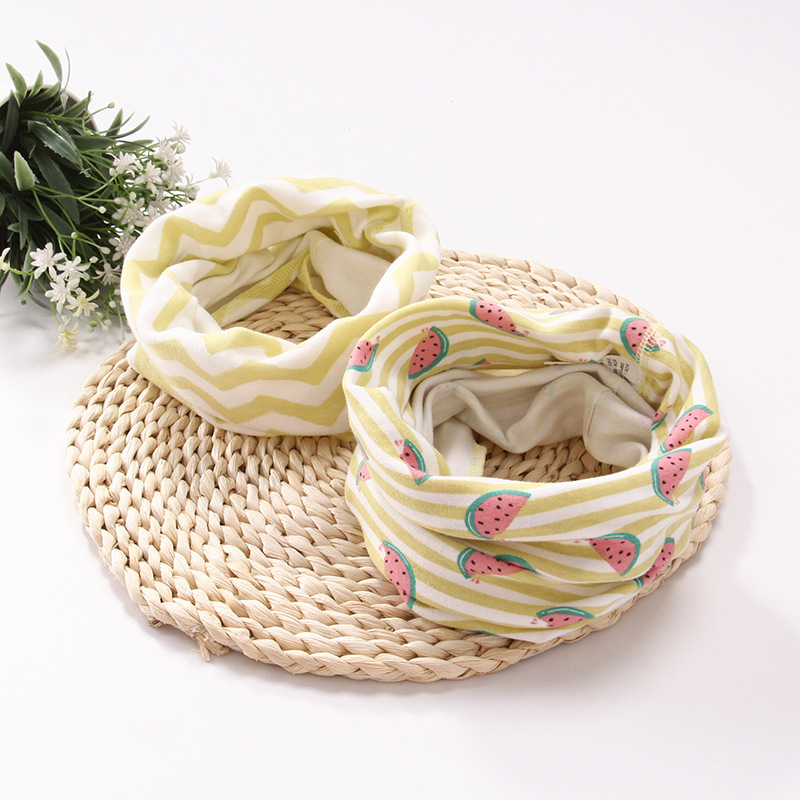 Dječji zimski šal od čistog pamuka, karikatura uzorak, pulover Cape stil, topao, jacquard izrada, prilagodljivo