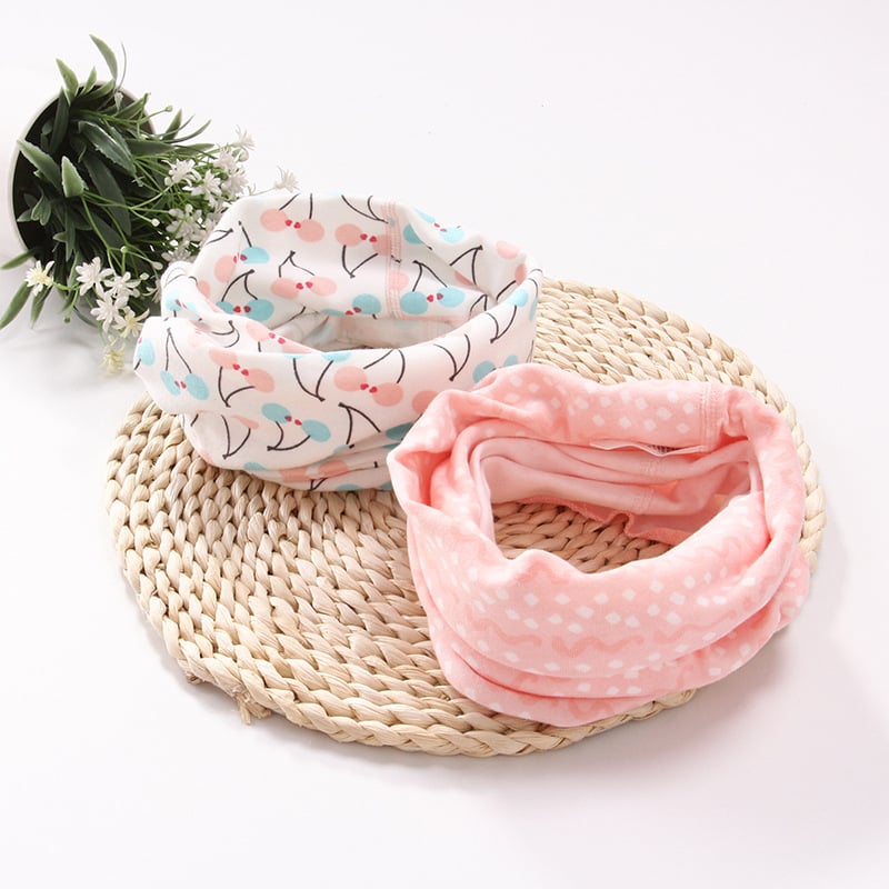 Dječji zimski šal od čistog pamuka, karikatura uzorak, pulover Cape stil, topao, jacquard izrada, prilagodljivo