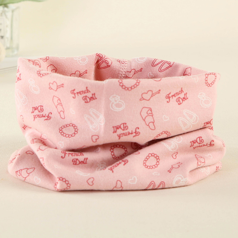 Dječji zimski šal od čistog pamuka, karikatura uzorak, pulover Cape stil, topao, jacquard izrada, prilagodljivo