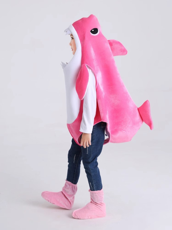 Cosplay kostim obitelji morskih pasa za dječju igru s morskim životinjama, poliester, unisex, za djecu do 17 godina