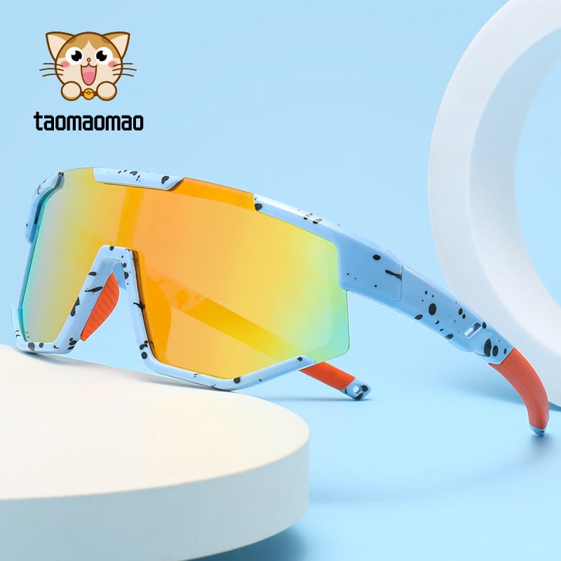 Detské slnečné okuliare s silikónovým rámom, polarizované TAC šošovky, UV400 ochrana, plný rám (Polarizované TAC šošovky; Silikónový rám; UV400 ochrana; Plný rám)