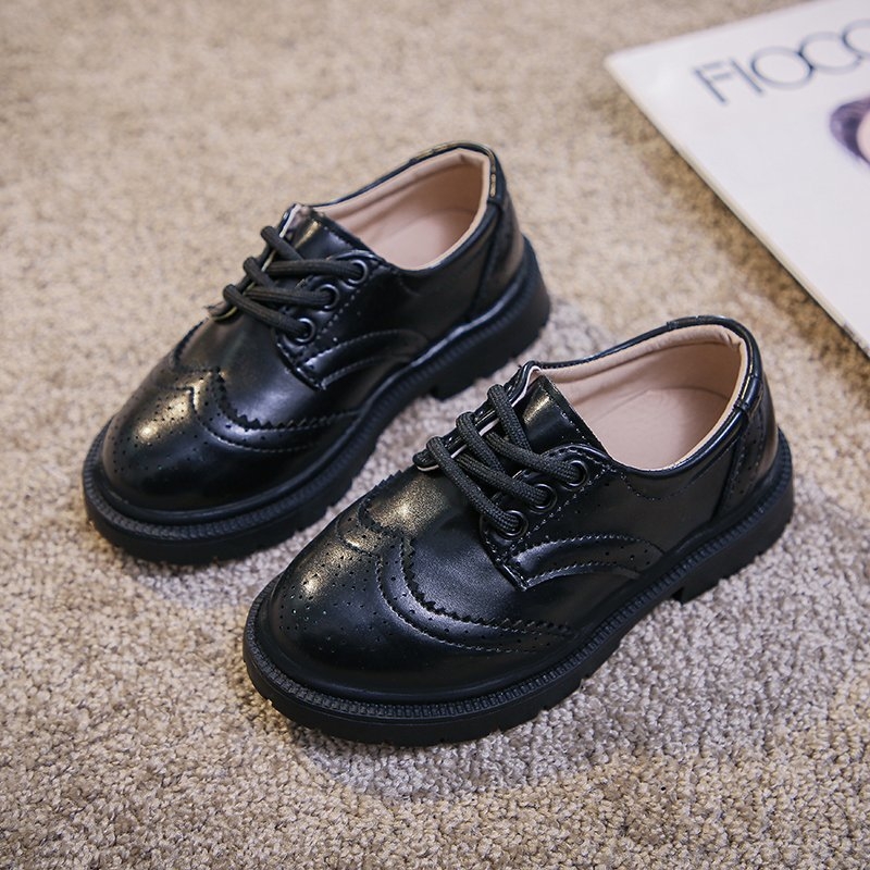 Dječje cipele od mikrovlakana, retro stil – jednobojne, gumena potplat, za uzrast 1–3, 4–6 i 7–12 godina