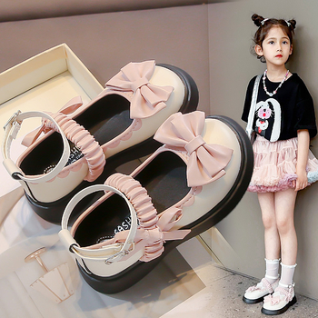 Cipele za djevojčice Lolita princeza od PU, s Velcro kopčanjem, gumeni potplat, niski profil, prozračni