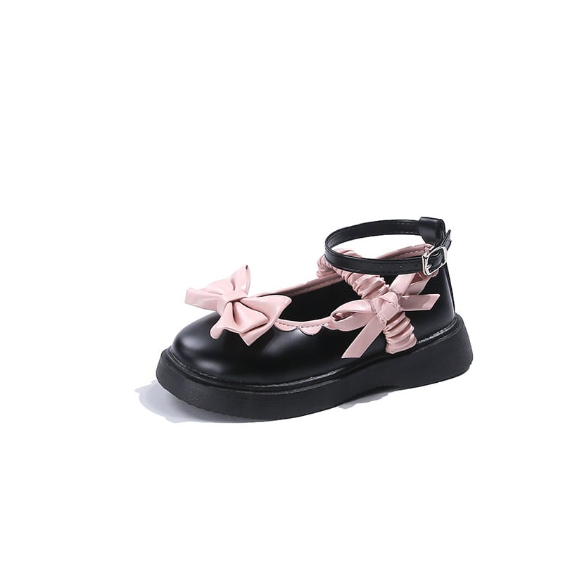 Cipele za djevojčice Lolita princeza od PU, s Velcro kopčanjem, gumeni potplat, niski profil, prozračni