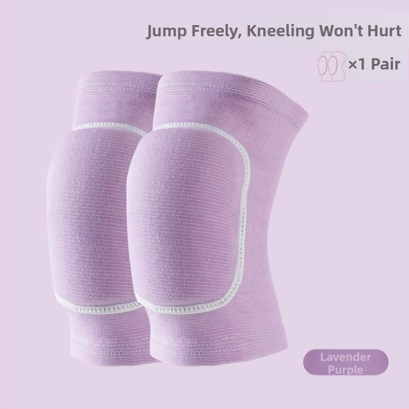 Hrubší kolenný chránič so penou – unisex ochrana kolena na tanec, jogu, korčuľovanie a športy, proti kolíziám
