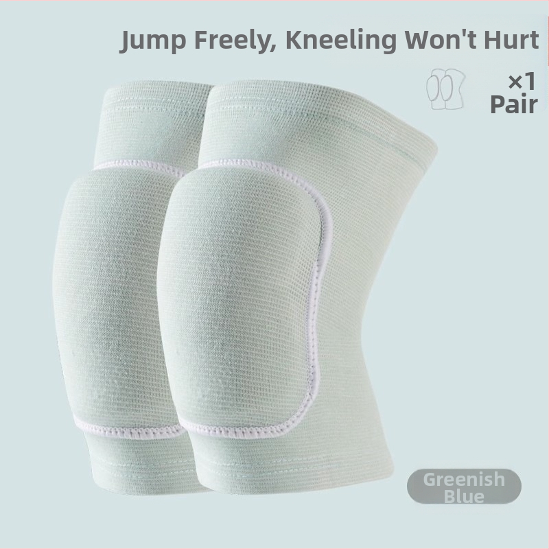 Hrubší kolenný chránič so penou – unisex ochrana kolena na tanec, jogu, korčuľovanie a športy, proti kolíziám