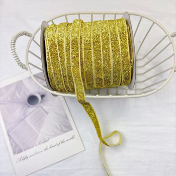 Διακοσμητική κορδέλα βελούδο με παγιέτες και διαβαθμισμένο μεταξωτό φιόγκο για παιδικές θεατρικές στολές