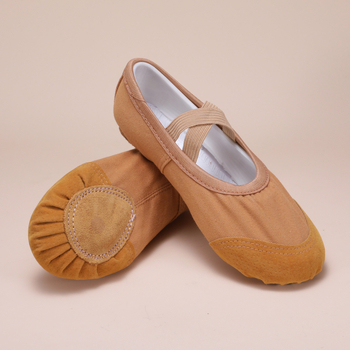 Bőr gyerekeknek tánccipő – puha talppal, kínai tánc és balett gyakorláshoz