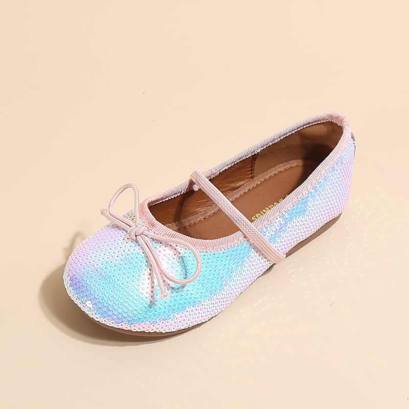 Dievčenské topánky s flitrami, zapínanie na suchý zips, gumová podrážka, PU stielka