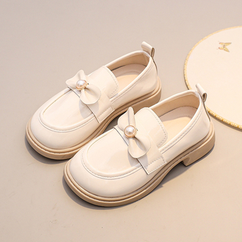 Dječje plesne cipele za princeze s mekanom potplatom, gornji dio od super vlakna, Velcro zatvaranje, izvezen cvjetni uzorak, gumena potplata – za plesne izvedbe