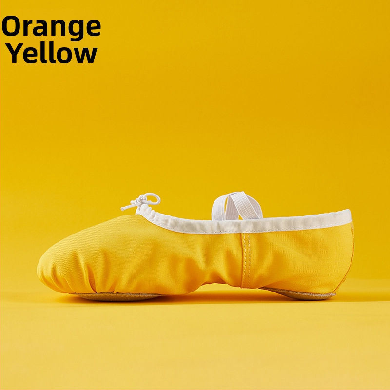 Detské tanečné topánky - šnúrkové, mäkká podrážka, vrchná časť z plátna, unisex, priedušné