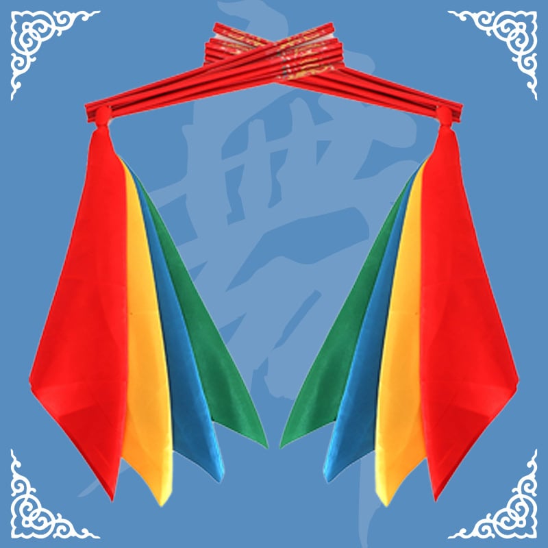 Dječje mongolijske plesne štapiće – plesni dodaci za mongolski ples (proljeće 2025)